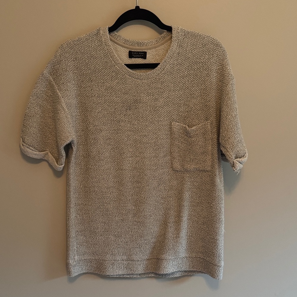 Zara Man Knit T-Shirt
